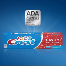 Crest Kids Cavity Protection Toothpaste, Sparkle Fun Flavor, 4.6 oz, 6 Pack