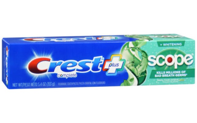  + Scope Complete Whitening Toothpaste Minty Fresh 5.4 oz