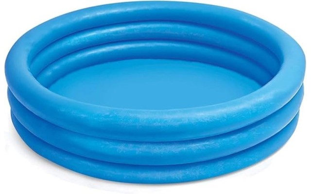Crystal 3 Ring Blue Pool, 3-Ring, 66 in x 16 in