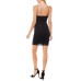  Womens Juniors’ Lace Dress, Black/5