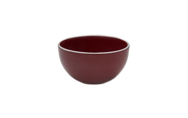  Potter’s Wheel Cereal Bowl, Burgundy