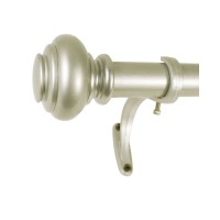 Decopolitan Urn Curtain Rod Set, 18-36in, Gold