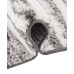  Kenai Tufted Chenille Stripe 20″ x 30″ Bath Rug Bedding, Gray