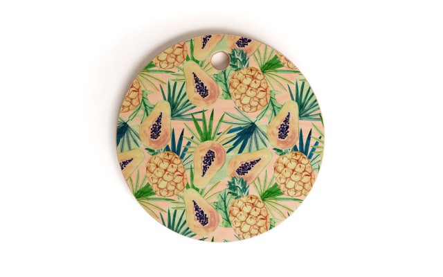  Camarasa Live the Summer Round Cutting Board
