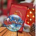  Up and Away Wooden Christmas Ornament, Blue