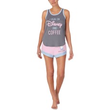 Disney Disney & Coffee Women's Tank Top & Shorts Pajama Sets