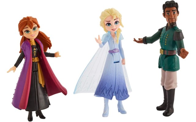 Frozen Anna, Elsa, & Mattias Small Dolls 3 Pack Inspired by The Frozen 2 Movie
