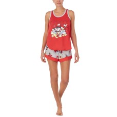 Disney Mickey & Friends Women's Tank Top & Shorts Pajama Sets