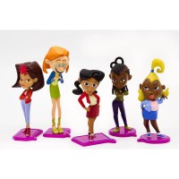 Disney the Proud Family Penny Dijonay Lacienega Maya & Zoey 5-Piece Figure Play Set