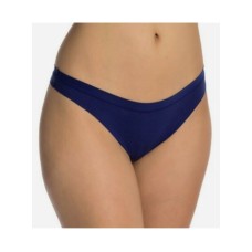 DKNY Panty Line Solid Everyday Thong, Blue, X-Large