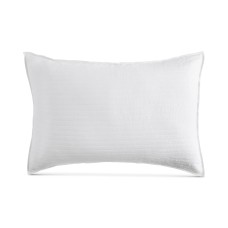 DKNY Pure Comfy White Pillow Sham, 20″x30″