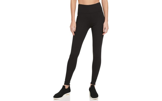  Sport Tummy-Control Compression Full Length Leggings, Black, X-Small