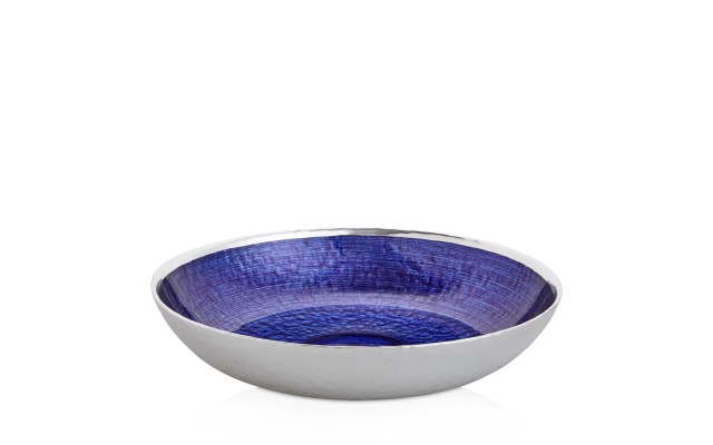 Dogale Small Riflessi Bowl, Blue