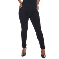 Dollhouse Juniors’ Curvy-Fit High-Rise Skinny Jeans, Black, 5