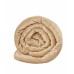 Dream Theory 15 lbs Faux Mink Weighted Blanket, Beige, 48×72