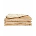 Dream Theory 15 lbs Faux Mink Weighted Blanket, Beige, 48×72