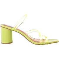 DV Dolce Vita Womens Myla Heeled Sandal, Chartruese, 6 US