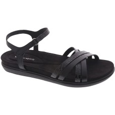 Easy Spirit Womens Dottle3 Flat Sandals, Black, 9M