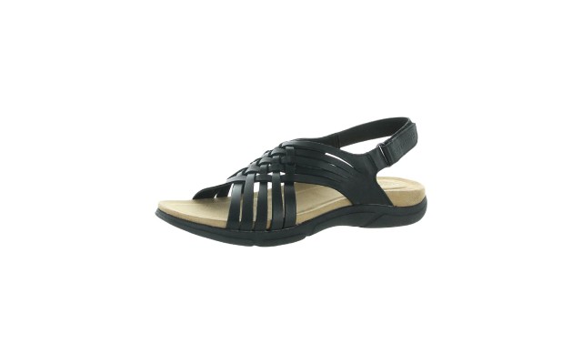  Womens Mar Sandals, Black, 8.5