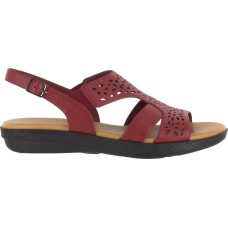 Easy Street Bolt Sandals Women’s Shoes, Red, 8.5W