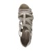  Women’s Amaze Dress Sandal, Pewter Metallic, 7 M US