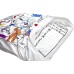  Educational Space and Planets Pure Cotton Soft Pillowcase, White, 30 x 20