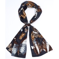Echo Silk Dancing Butterflies Print Scarf