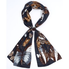 Echo Silk Dancing Butterflies Print Scarf
