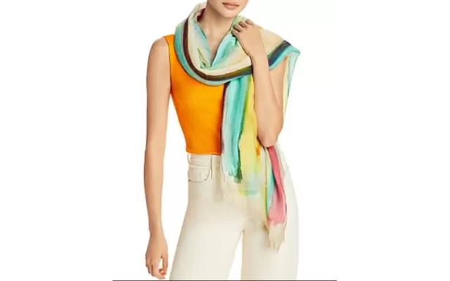 Echo Washed Stripe Wrap, Multi