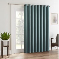 ECLIPSE Tricia Thermapanel Room-Darkening Grommet Door Panel,100″ x 84″