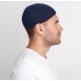  Islamic Knitted Kufi Topi Prayer Hat Crochet Cap Taqiyah Takke Skull Beanie for Muslims, Prayers and Islamic s, 3 Set of Navy