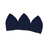 Eid Islamic Knitted Kufi Topi Prayer Hat Crochet Cap Taqiyah Takke Skull Beanie for Muslims, Prayers and Islamic Eids, 3 Set of Navy