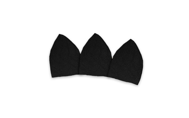  Islamic Knitted Kufi Topi Prayer Hat Crochet Cap Taqiyah Takke Skull Beanie for Muslims, Prayers and Islamic s, 3 Set of Black