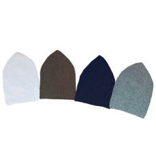 Eid Islamic Knitted Kufi Topi Prayer Hat Crochet Cap Taqiyah Takke Skull Beanie for MuslimsPrayers and Islamic Eids