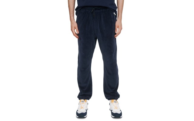  Mens Drawstring Regular Fit Knit Joggers, XX-Large, Navy