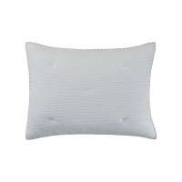 Ellen DeGeneres Sonoma, King Sham, Blue Grey, 21 x 37