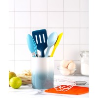 Enchante Cook With Color 7-Pc. Silicone Utensil Set & Crock