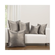 F. Scott Fitzgerald Rendezvous Decorative Pillow, 22″ x 22″, Gray