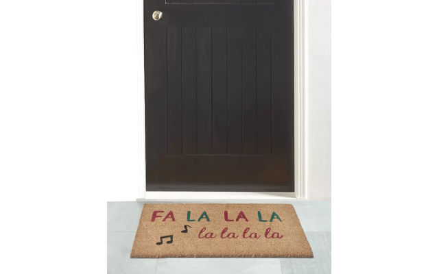 Fa La La Coir Doormat Bedding, 18×13