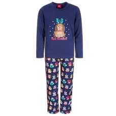 Family Pajamas Little & Big Kids Matching 2 Pieces Bah Humbug Pajama Set, 2t-3t