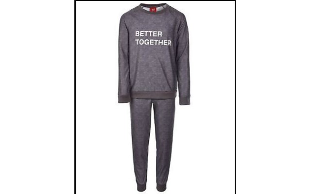  Little & Big Kids Matching 2 Pieces Better Together Pajama Set, 4-5