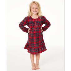 Family Pajamas Matching Kids Brinkley Plaid Family Pajama Nightgown, Brinkley Plaid, 2-3