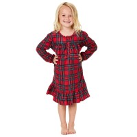 Family Pajamas Matching Kids Brinkley Plaid Family Pajama Nightgown, Brinkley Plaid, 4-5