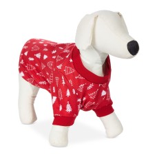 Family Pajamas Pet Matching Merry Trees Pajamas, Xmas Trees, Medium
