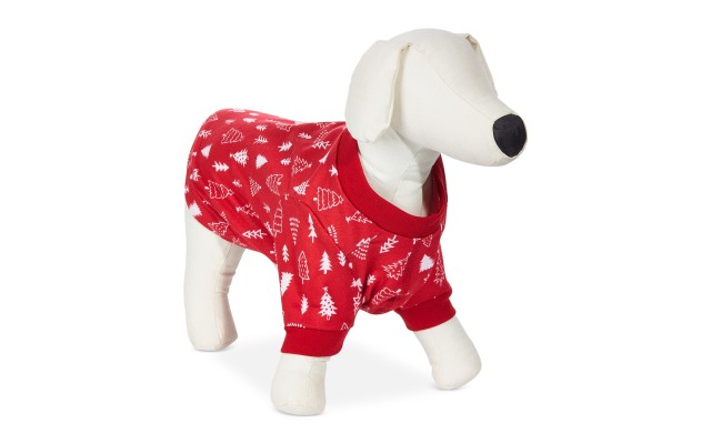  Pet Matching Merry Trees Pajamas, Xmas Trees, Medium