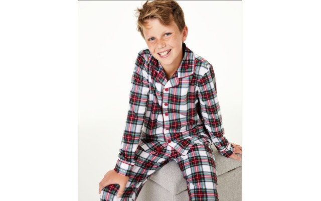  Christmas Kids Pajama Set Red