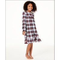 Family PJs Girls Christmas Kids Nightgown Red