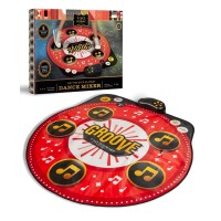 Fao Schwarz Dance Mixer Rhythm Step Playmat, Red, 19.4″ x 2.95″x 13.0″