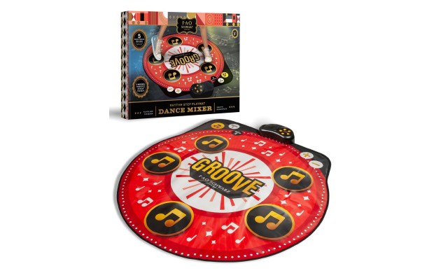  Dance Mixer Rhythm Step Playmat, Red, 19.4″ x 2.95″x 13.0″