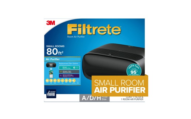  by 3M Air Purifier, Small Room, 80 sq. ft